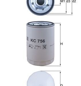 Filtru combustibil VOLVO FM II FM 460 diesel 460 cai MAHLE ORIGINAL KC 756