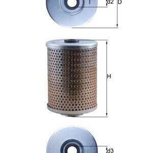 Filtru hidraulic sistem directie VOLVO FL10 FL 10H/320 diesel 320 cai MAHLE ORIGINAL HX 5