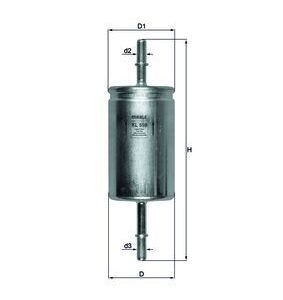 Filtru combustibil VOLVO C30 (533) 2.0 FlexFuel Benzina/Etanol 146 cai KNECHT KL 559