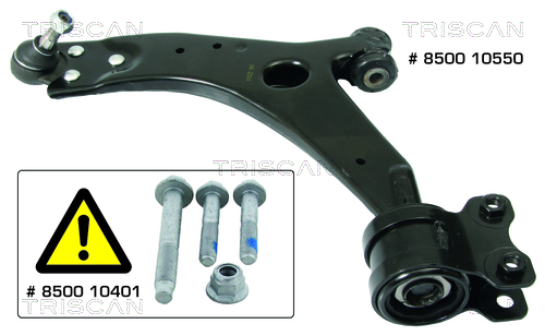 Brat suspensie roata VOLVO C30 (533) T5 benzina 230 cai TRISCAN 8500 10550