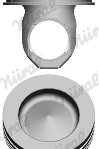 Piston VOLVO FH12 FH 12/340 diesel 340 cai NURAL 87-123200-40