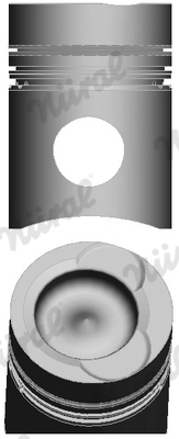 Piston VOLVO FL10 FL 10/280 diesel 275 cai NURAL 87-407100-00