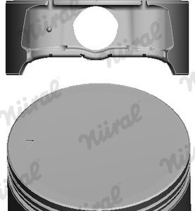 Piston VOLVO C30 (533) 2.0 benzina 145 cai NURAL 87-423400-00