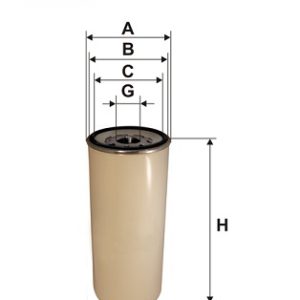 Filtru combustibil VOLVO FM12 FM 12H/340 diesel 340 cai WIX FILTERS 95037E