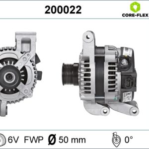 Alternator VOLVO C30 (533) 1.8 benzina 125 cai VALEO 200022