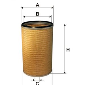 Filtru aer VOLVO B6 B6R, B6LE diesel 180 cai FILTRON AM 408/4