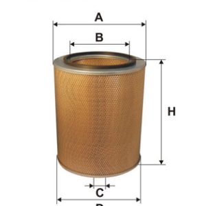 Filtru aer VOLVO B6 B6R, B6LE diesel 180 cai FILTRON AM 438