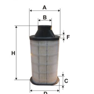 Filtru aer VOLVO FL6 FL 618 CNG benzina 204 cai FILTRON AM 442/3