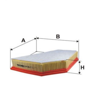 Filtru aer VOLVO C30 (533) D4 diesel 177 cai FILTRON AP 165/7