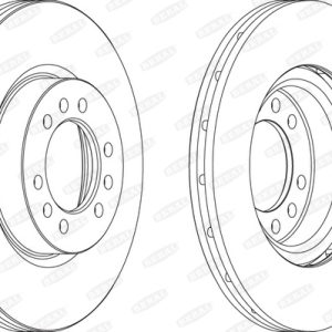 Disc frana VOLVO FH 520 diesel 520 cai BERAL BCR235A