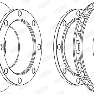 Disc frana VOLVO FL10 FL 10/320 diesel 320 cai BERAL BCR325A