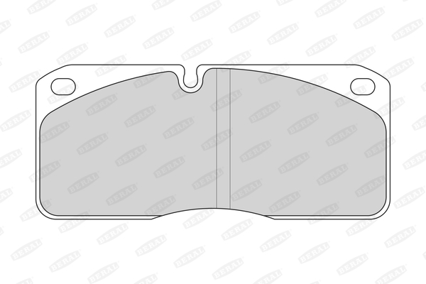 Placute frana VOLVO FL6 FL 619 diesel 204 cai BERAL BCV29067T