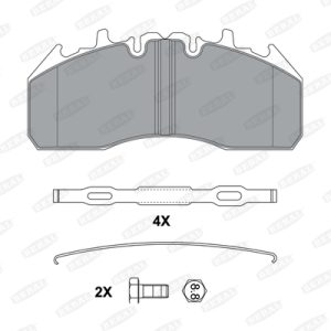 Placute frana VOLVO FM III 460 diesel 461 cai BERAL BCV29174BK