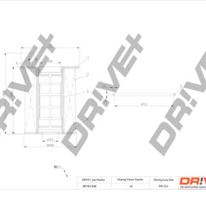 Filtru ulei VOLVO C30 (533) D2 diesel 115 cai DRIVE DP1110.11.0132