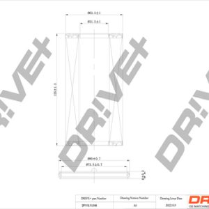 Filtru ulei VOLVO C30 (533) D4 diesel 177 cai DRIVE DP1110.11.0149