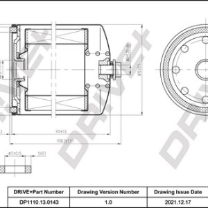 Filtru combustibil VOLVO FL4 FL 408 diesel 112 cai DRIVE DP1110.13.0143