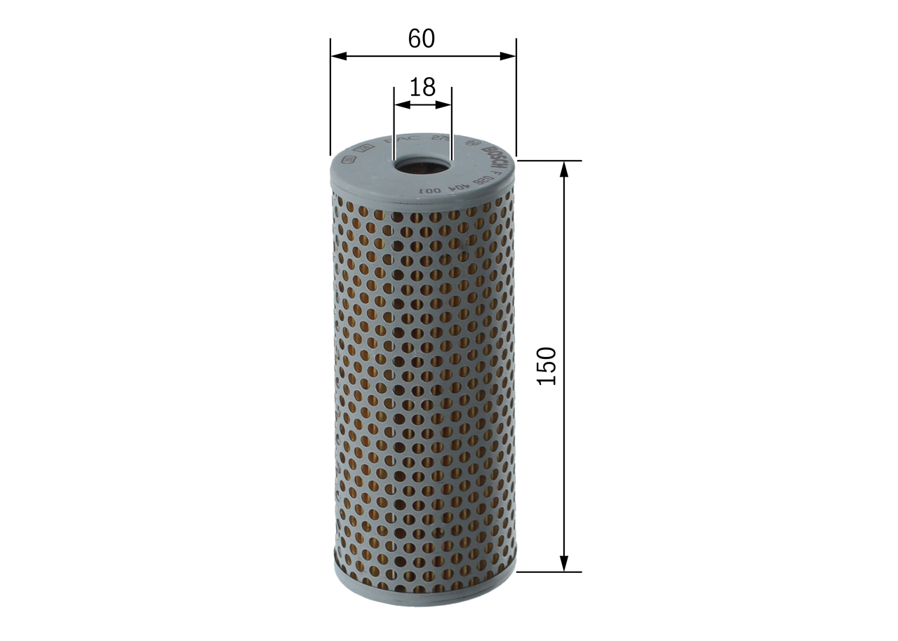 Filtru hidraulic sistem directie VOLVO FH16 FH 16/540, FH 16/550 diesel 539 cai BOSCH F 026 404 001