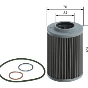 Filtru hidraulic cutie de viteze automata VOLVO B6 B6R, B6LE diesel 180 cai BOSCH F 026 407 118