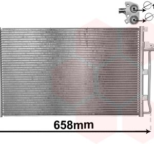 Condensator climatizare VOLVO C30 (533) T5 benzina 220 cai VAN WEZEL 59005139