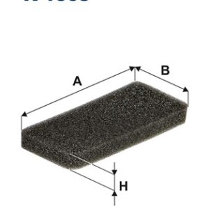 Filtru polen VOLVO FL II FL 240-16 diesel 240 cai FILTRON K 1368