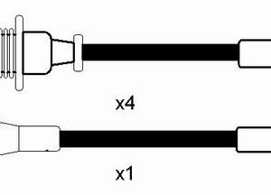 Bujie VOLVO C30 (533) 2.4 i benzina 170 cai NGK 4704