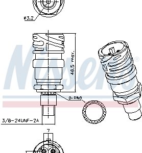 Comutator presiune aer conditionat VOLVO FL FL 180-21 diesel 179 cai NISSENS 301028