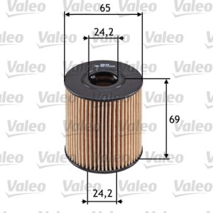 Filtru ulei VOLVO C30 (533) 2.0 D diesel 136 cai VALEO 586503