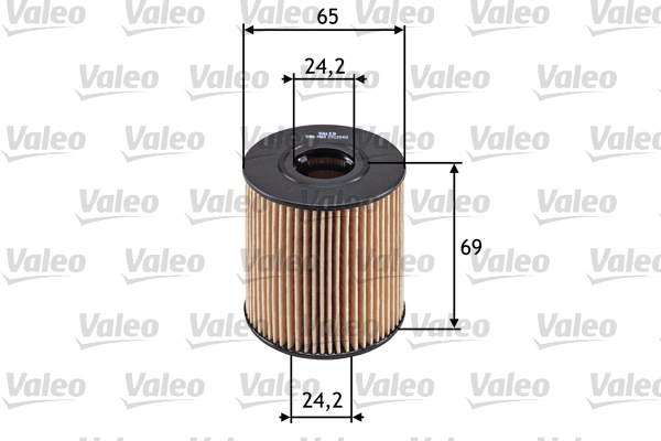 Filtru ulei VOLVO C30 (533) 2.0 D diesel 136 cai VALEO 586503