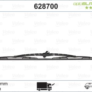 Lamela stergator VOLVO FL7 FL 7/285 diesel 286 cai VALEO 628700