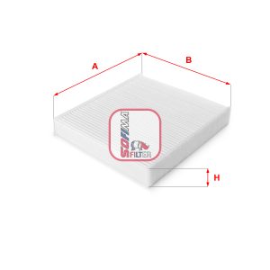 Filtru polen VOLVO C30 (533) 1.6 D diesel 109 cai SOFIMA S 3129 C