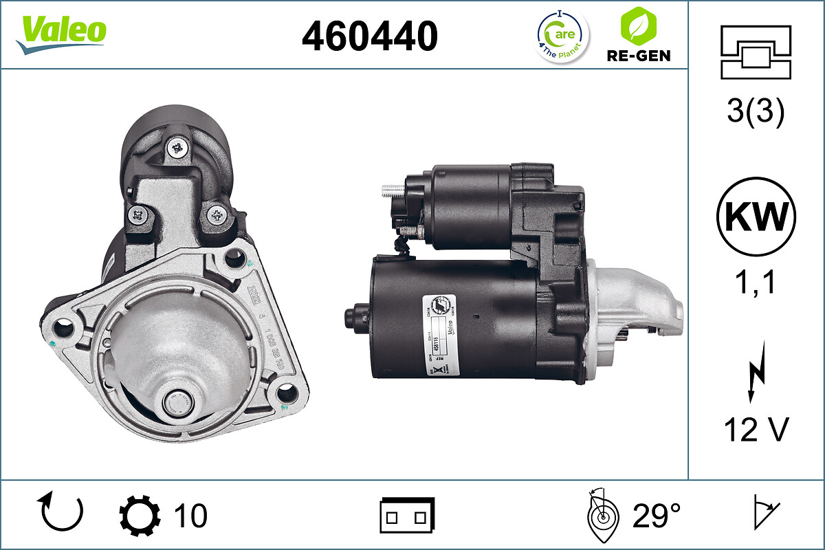 Electromotor VOLVO C30 (533) 1.8 benzina 125 cai VALEO 460440