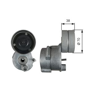 Intinzator curea transmisie VOLVO FL III FL 240-16 diesel 240 cai GATES T38680