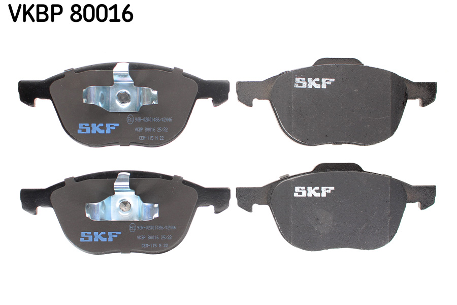 Placute frana VOLVO C30 (533) D5 diesel 163 cai SKF VKBP 80016