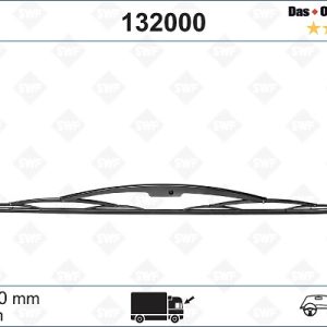 Lamela stergator VOLVO B6 B6R, B6LE diesel 210 cai SWF 132000