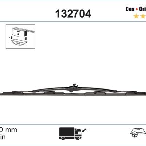 Lamela stergator VOLVO FL12 FL 12H/380 diesel 379 cai SWF 132704