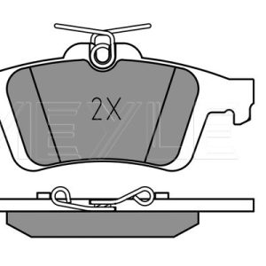 Placute frana VOLVO C30 (533) Electric electric 120 cai MEYLE 025 241 3717