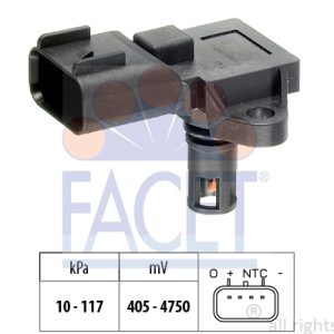 Senzor presiune aer VOLVO C30 (533) 1.6 benzina 100 cai FACET 10.3097