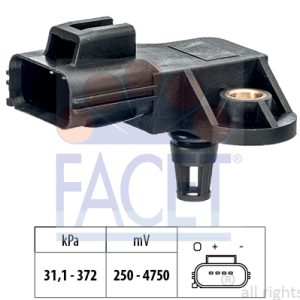 Senzor presiune aer VOLVO C30 (533) D3 diesel 150 cai FACET 10.3250