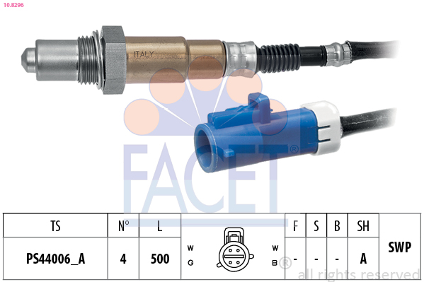 Sonda Lambda VOLVO C30 (533) 1.6 benzina 100 cai FACET 10.8296