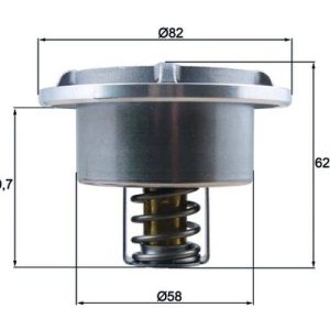 Termostat lichid racire VOLVO FL III FL 260-15 diesel 260 cai MAHLE ORIGINAL THD 6 75