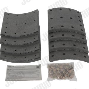 Set garnituri de frictiune frana tambur VOLVO FL12 FL 12/420 diesel 420 cai JURID 1907101070