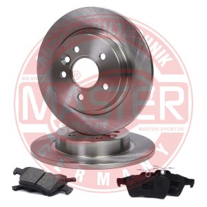 Set frana frana disc VOLVO C30 (533) 1.6 D diesel 109 cai MASTERSPORT GERMANY 201101580