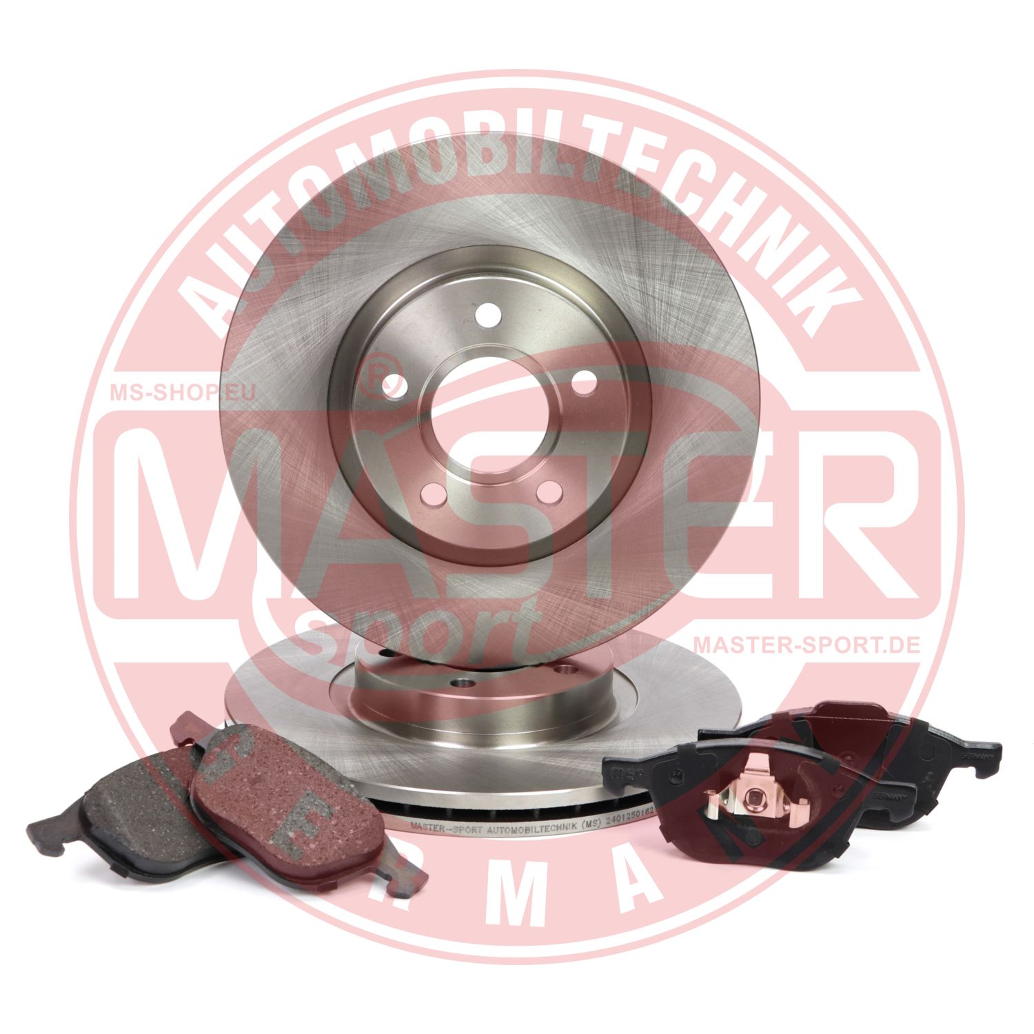 Set frana frana disc VOLVO C30 (533) 2.4 i benzina 170 cai MASTERSPORT GERMANY 202501620