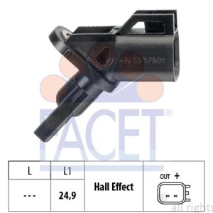 Senzor turatie roata VOLVO C30 (533) D5 diesel 163 cai FACET 21.0005