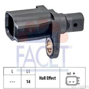 Senzor turatie roata VOLVO C30 (533) D2 diesel 115 cai FACET 21.0018