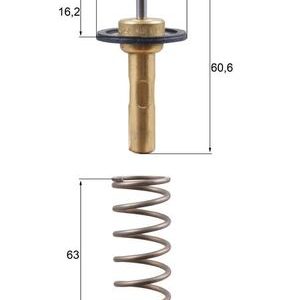 Termostat lichid racire VOLVO C30 (533) D4 diesel 177 cai MAHLE ORIGINAL TX 311 90D