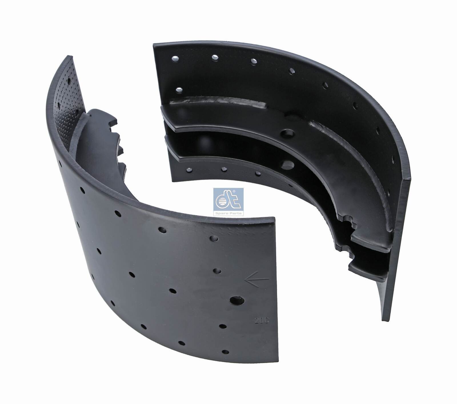 Set saboti frana VOLVO FH16 II FH 16/540, FH 16/550 diesel 540 cai DT SPARE PARTS 2.40377