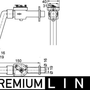 Supapa control agent frigorific VOLVO FH12 FH 12/460 diesel 460 cai MAHLE ORIGINAL CV 7 000P