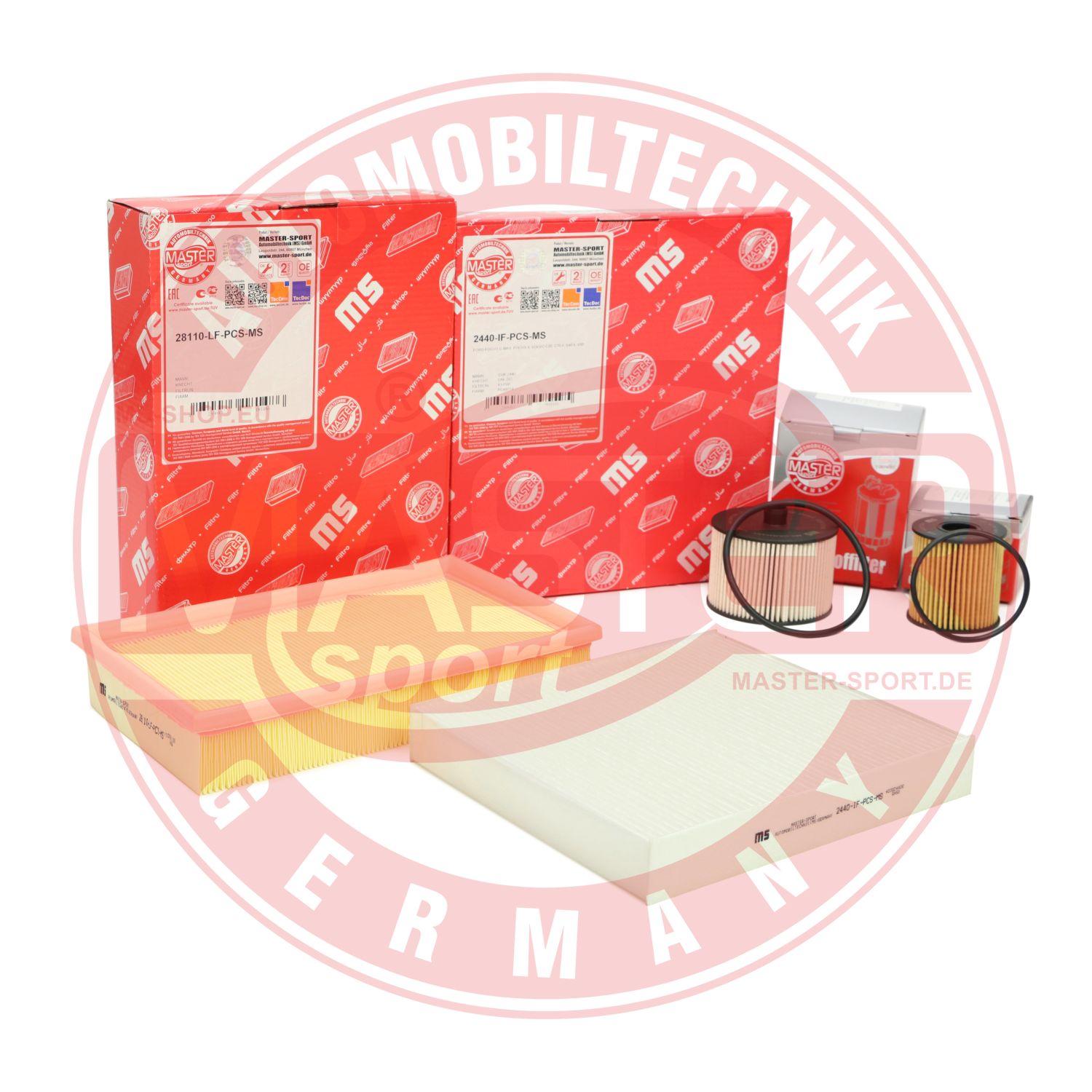 Set filtre VOLVO C30 (533) 2.0 D diesel 136 cai MASTERSPORT GERMANY 450002342