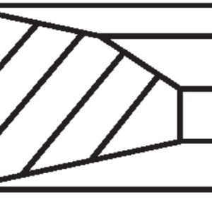 Set segmenti piston VOLVO FH II 540 diesel 540 cai MAHLE ORIGINAL 037 RS 00144 0N0